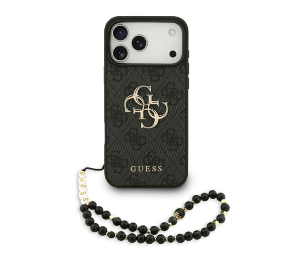Guess 4G Strap 4G Classic Logo do iPhone 17 Pro Max czarny - 1365506 - zdjęcie